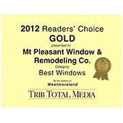 2012 Readers Choice Remodeler Silver