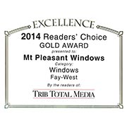 2014 Readers Choice Windows Gold