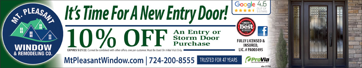 10% Off a New Entry or Storm Door