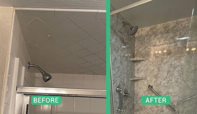 bathroom remodeling services before and after