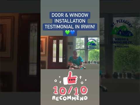 Door & Window Installation Customer Testimonial Video