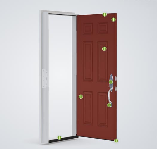 Residential front doors