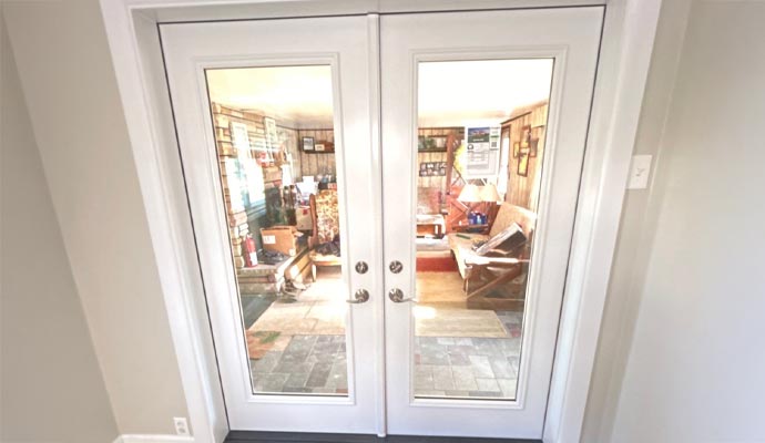 French door installed in a house in Canonsburg