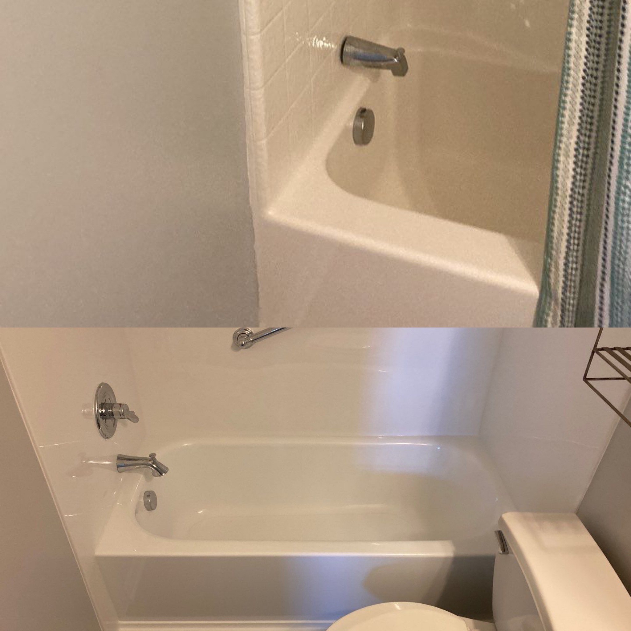 Before and After Tub/Shower Combo