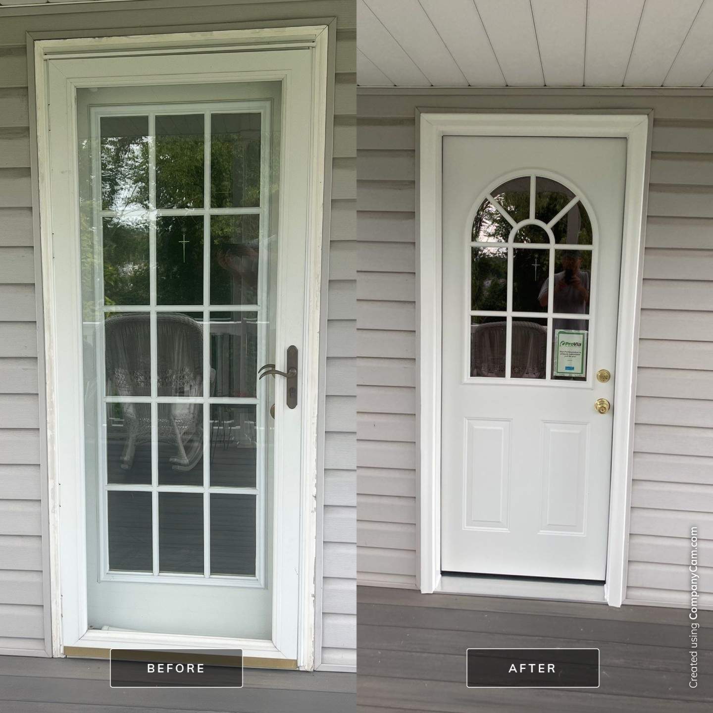 Before & After Door in Greensburg