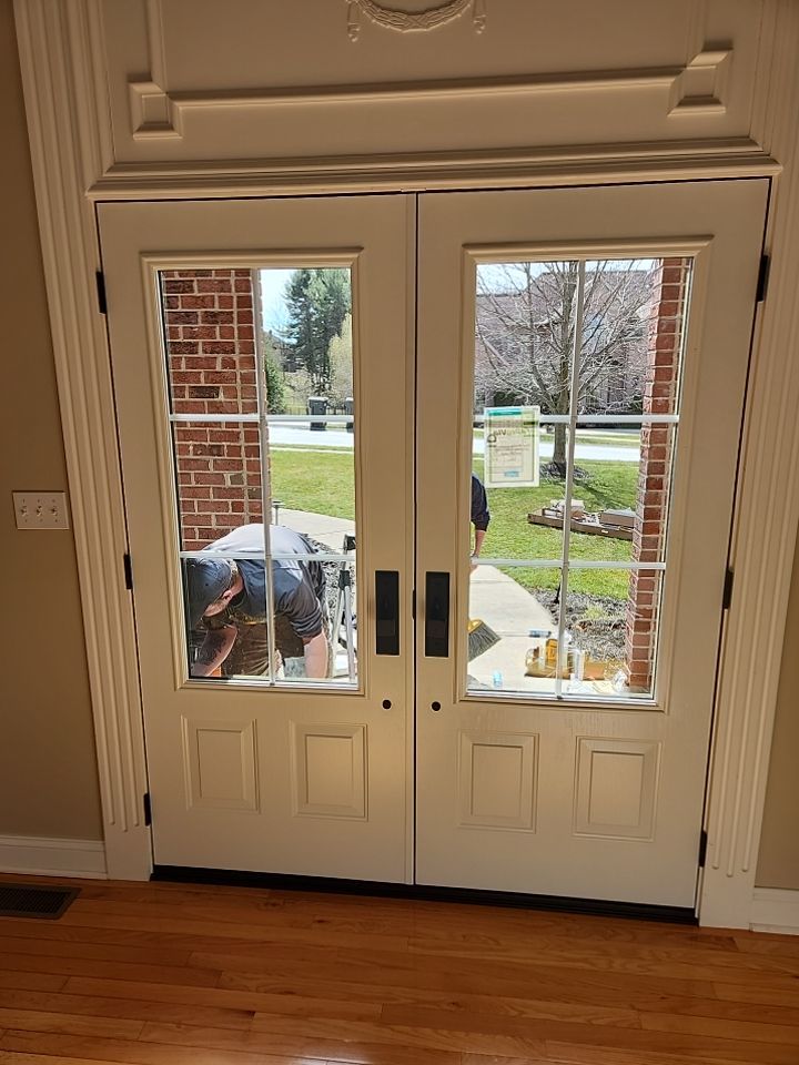 New Double Doors (Inside) in Wexford by Mt Pleasant Window & Remodeling