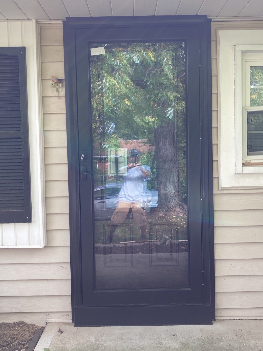 After Entry and Storm Door