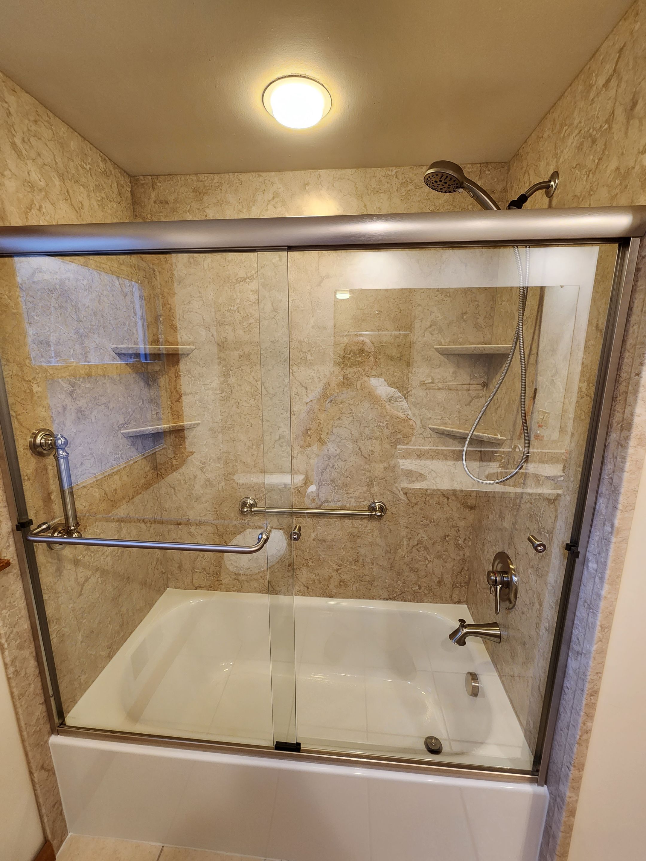 New Tub/Shower Combo in Murrysville by Mt. Pleasant Window & Remodeling