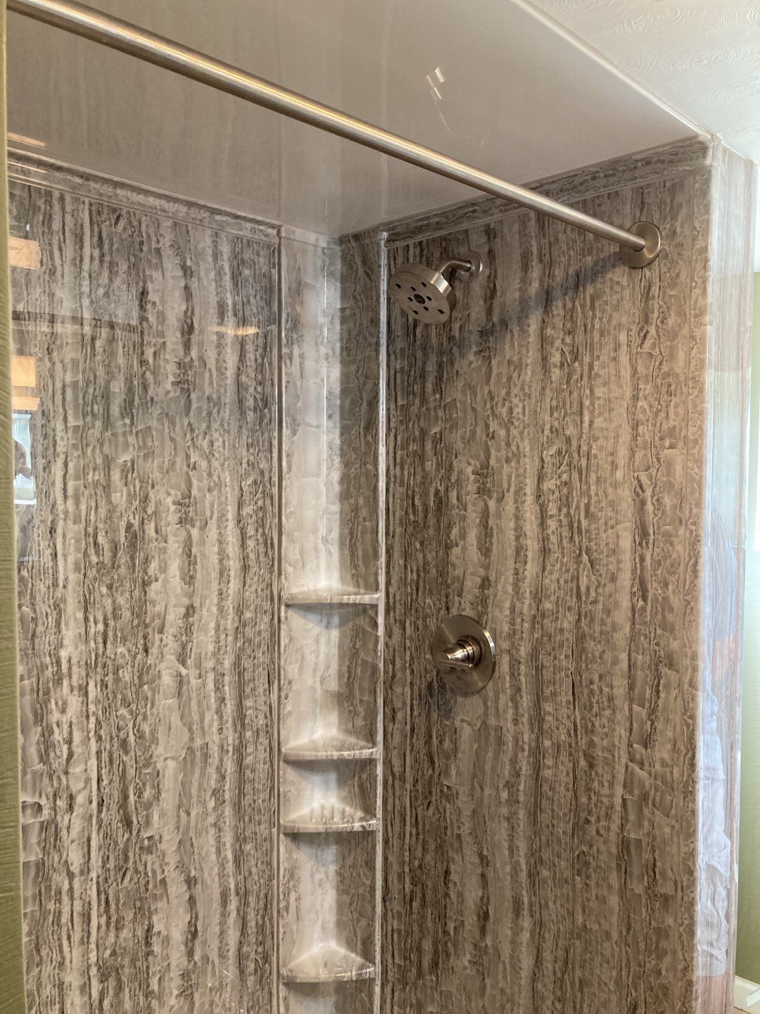 After photos of the Walk-in Shower Update