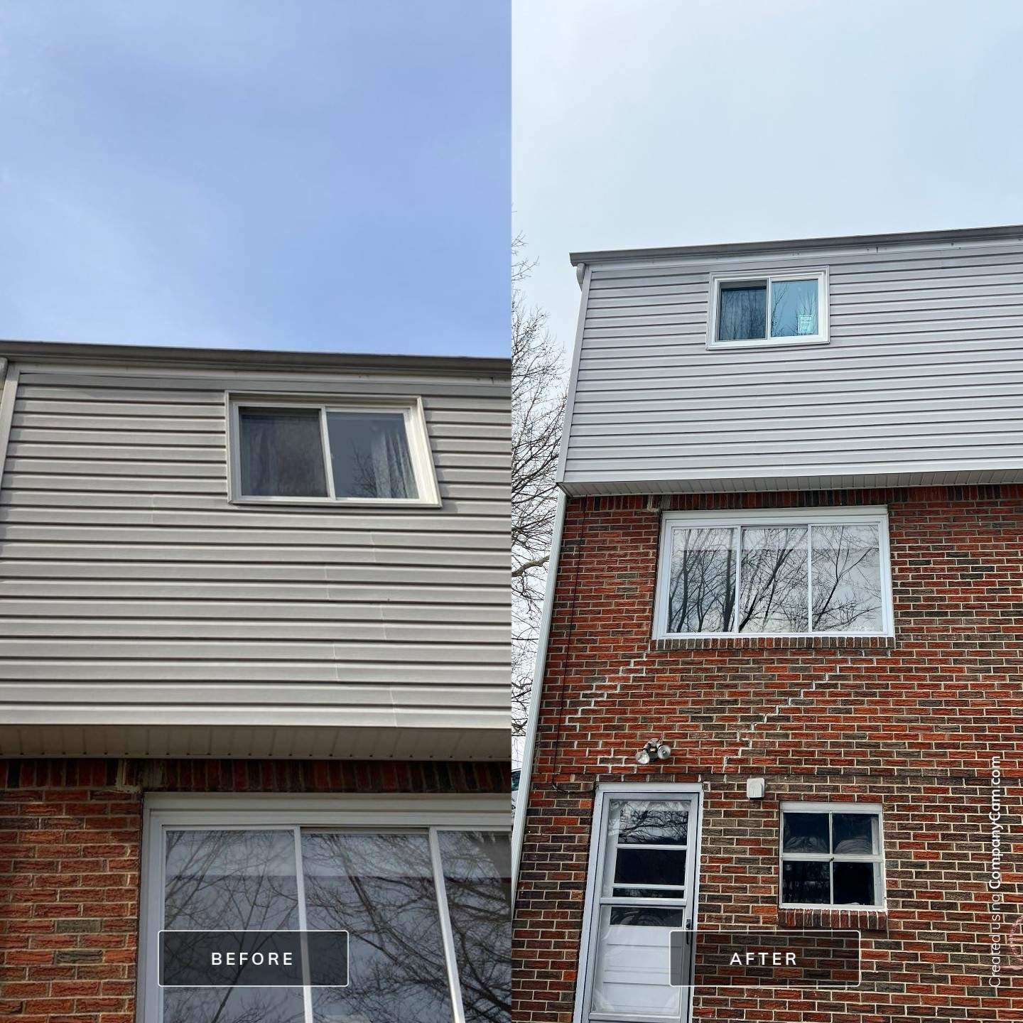 Before & After Window in Greensburg by Mt. Pleasant Window & Remodeling