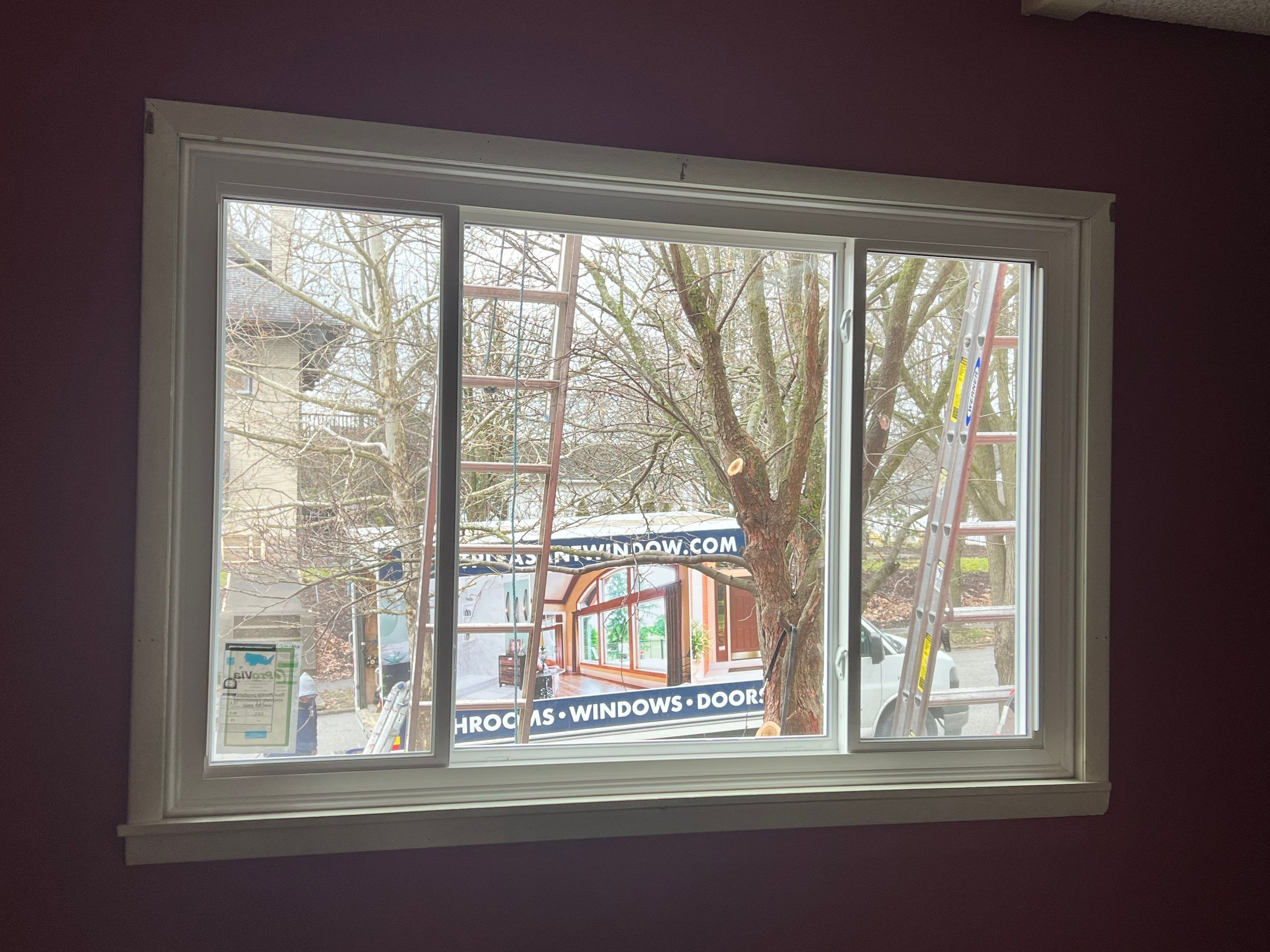 3 Section Slider (Inside) in Scottdale by Mt. Pleasant Window & Remodeling