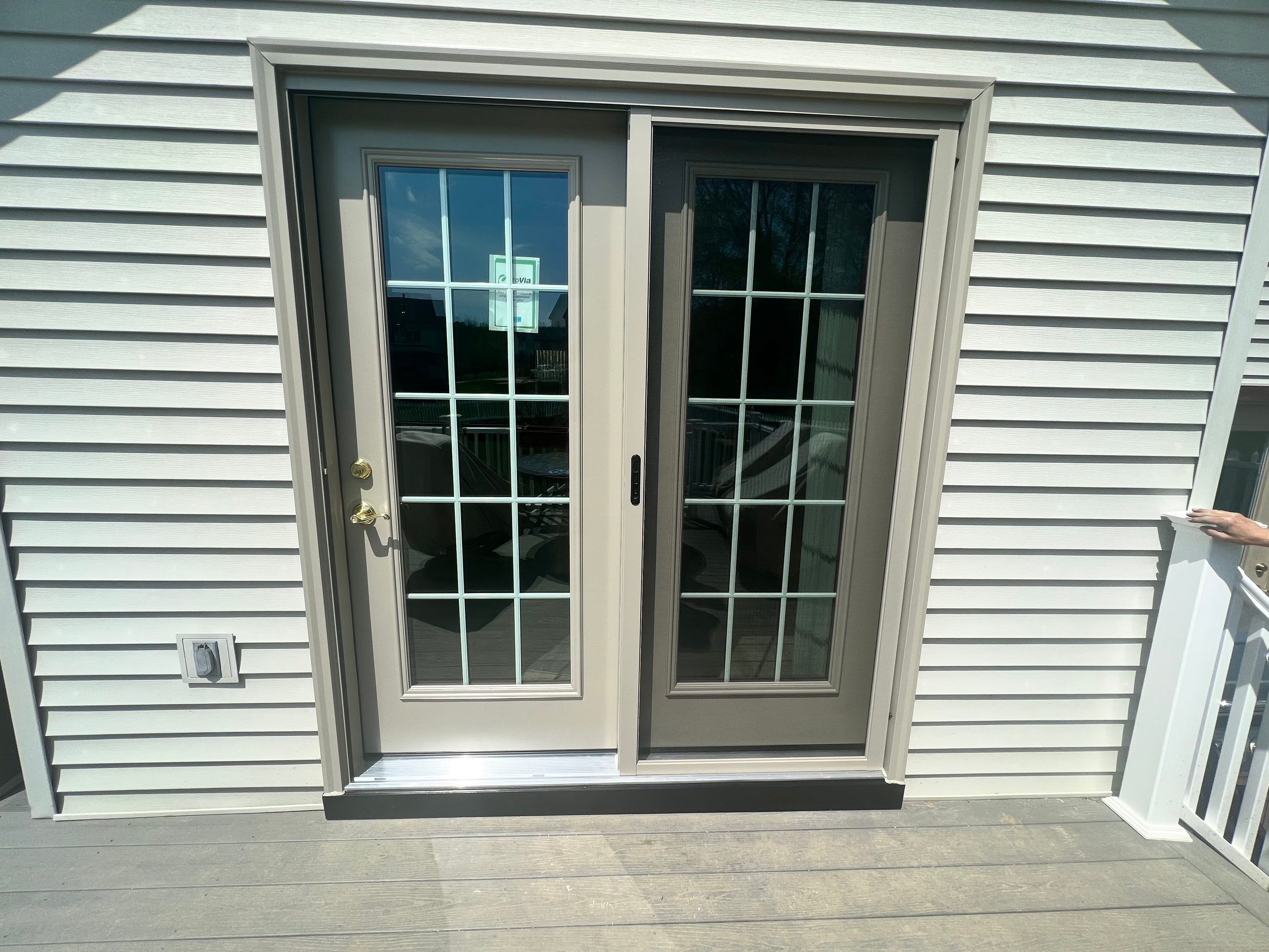 New Patio Door in Greensburg by Mt. Pleasant Window & Remodeling