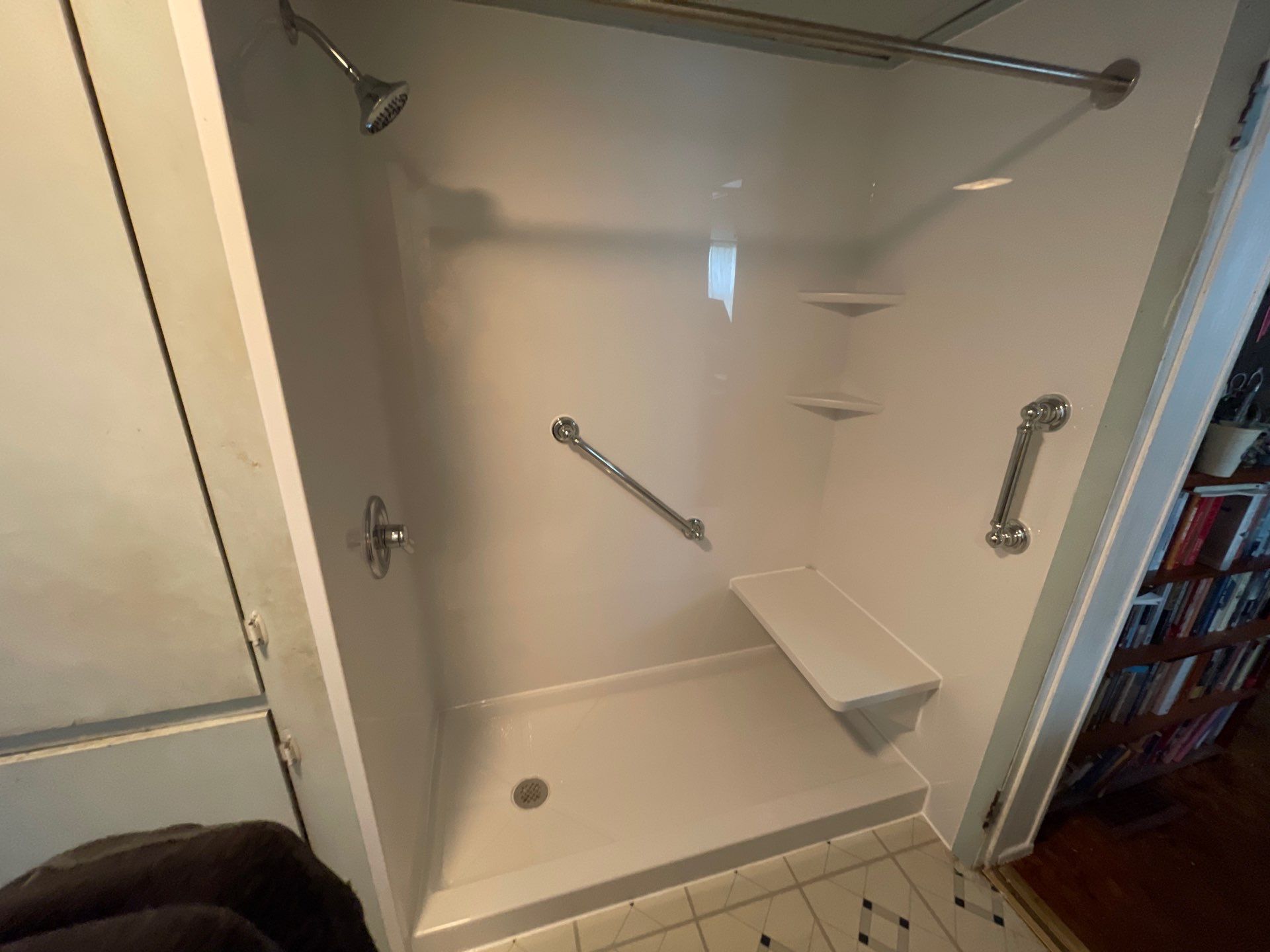 Tub-to-Shower Conversion in Latrobe