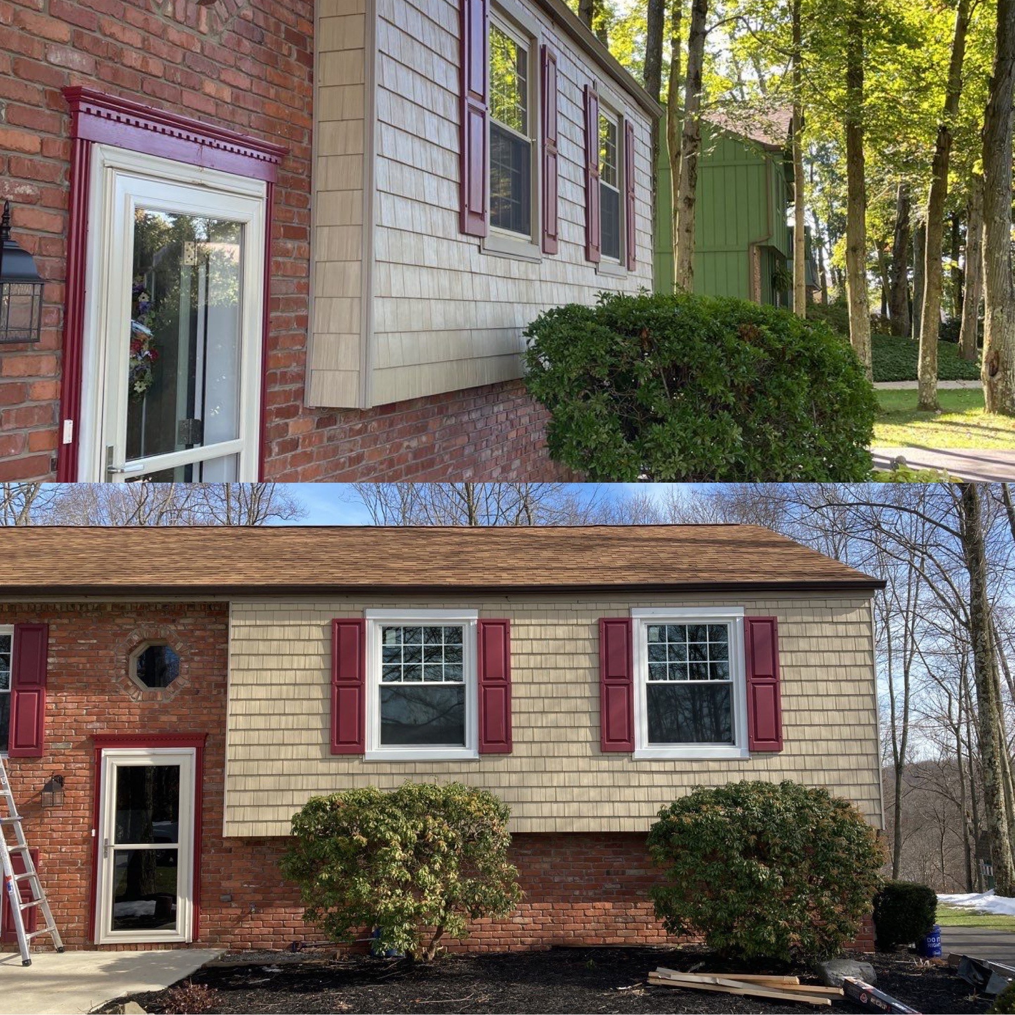 Before and After Double Hung Windows