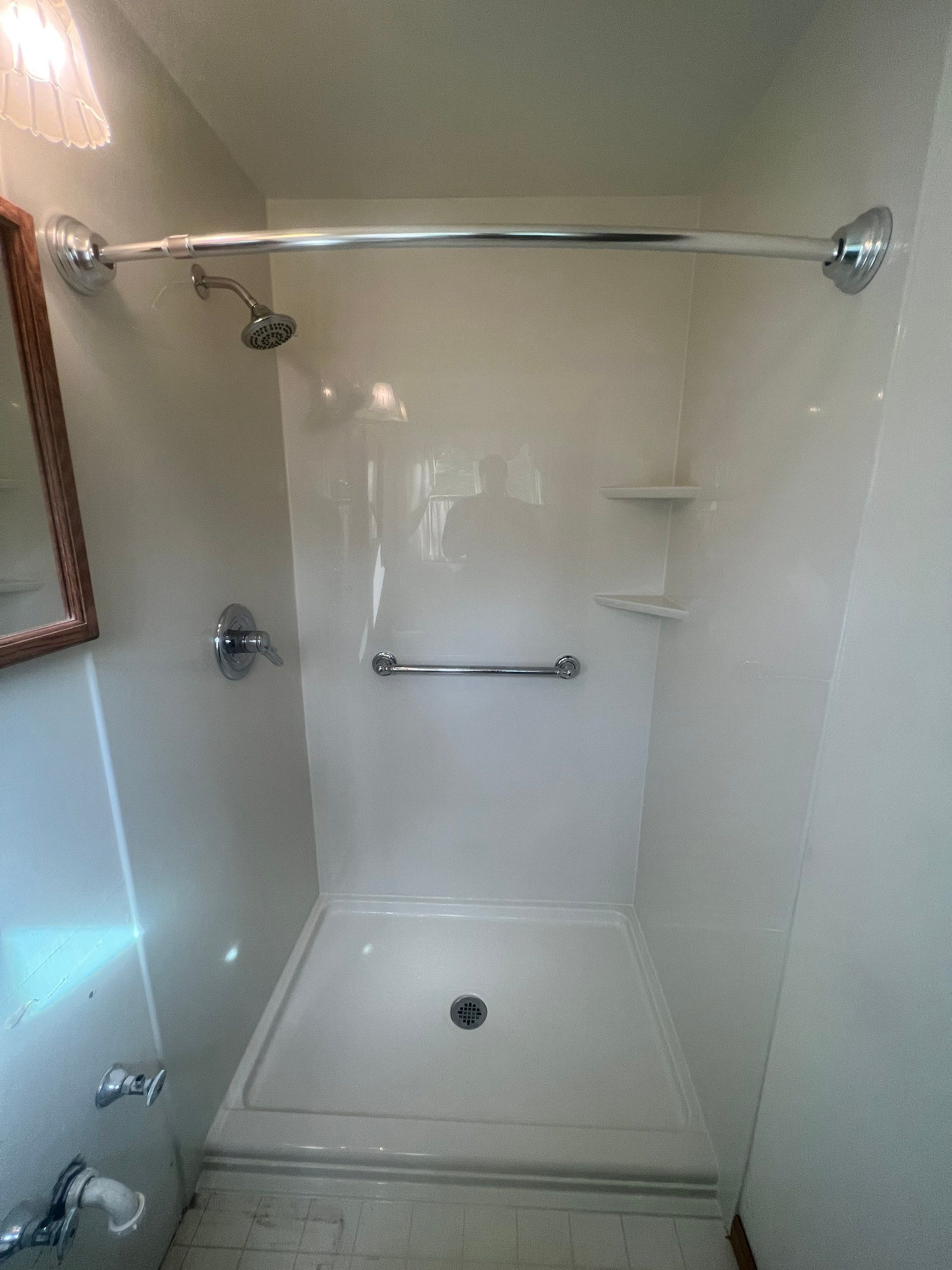 New Walk-in Shower in Harrison City by Mt. Pleasant Window & Remodeling