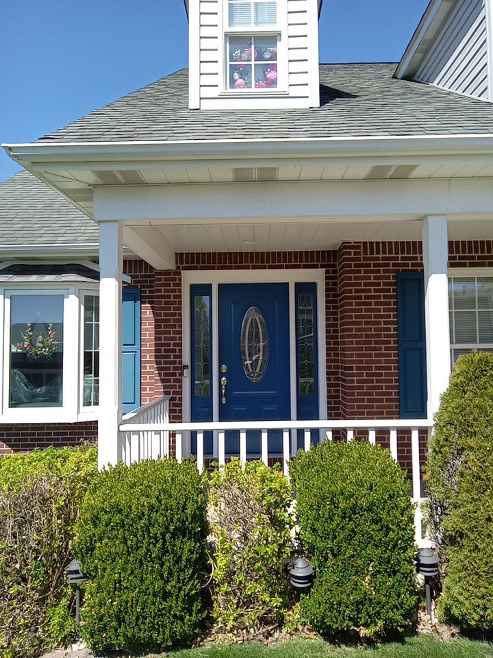 New Entry Door in Manor by Mt. Pleasant Window & Remodeling