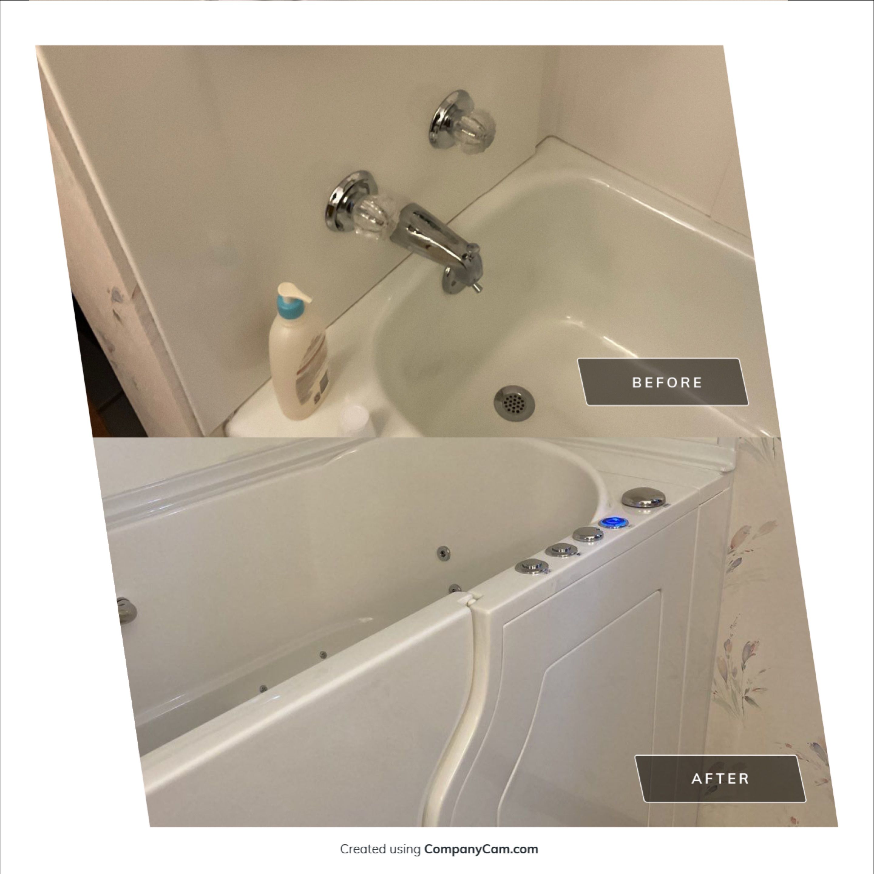 Walk-In Tub Before/After