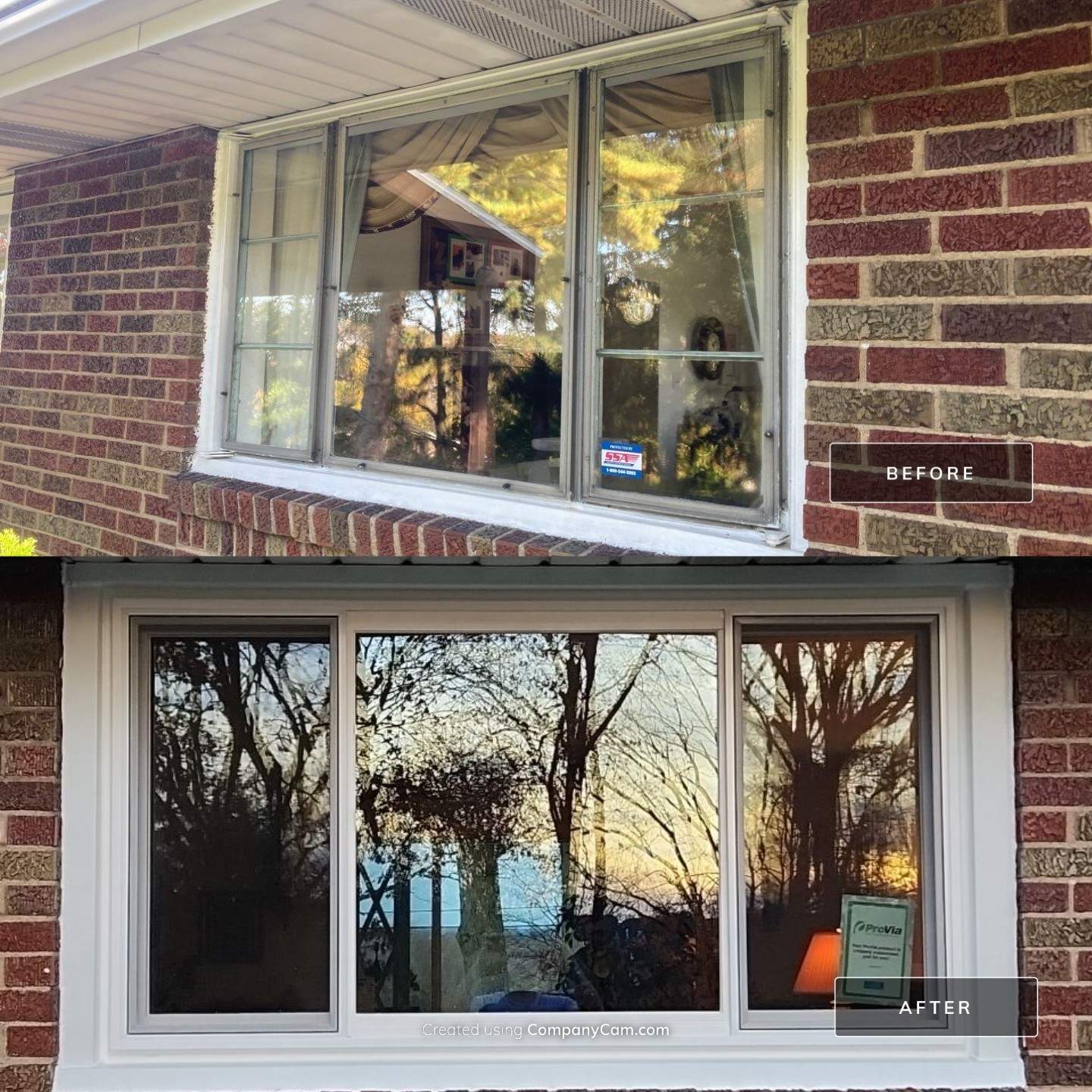 Before and After Windows in Irwin