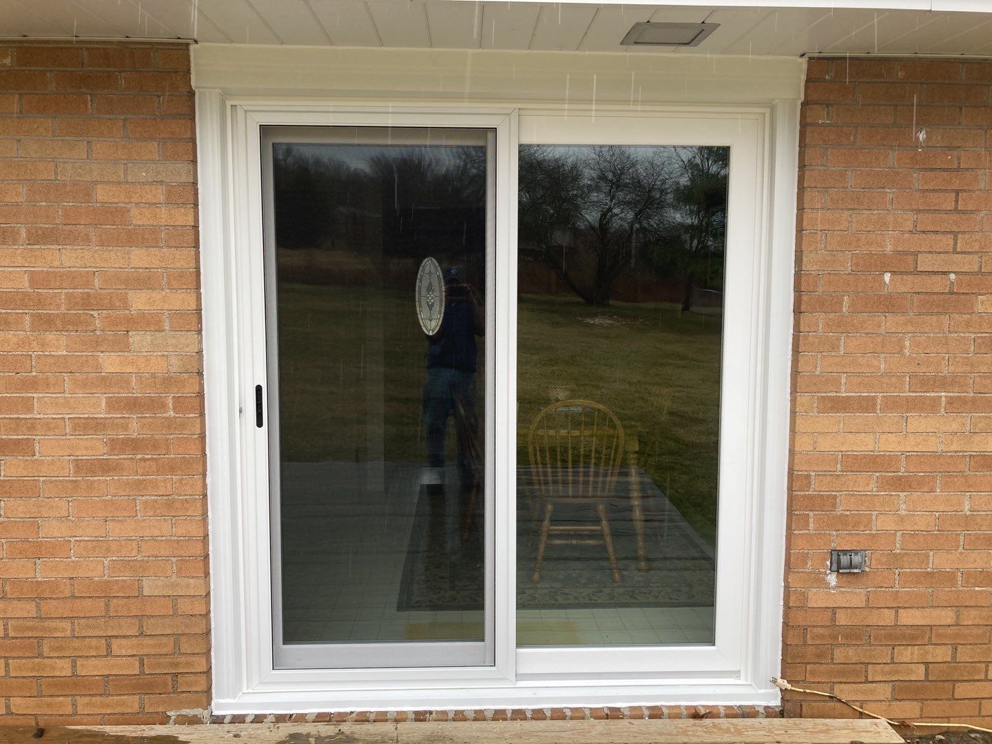 Sliding Patio Door Outside