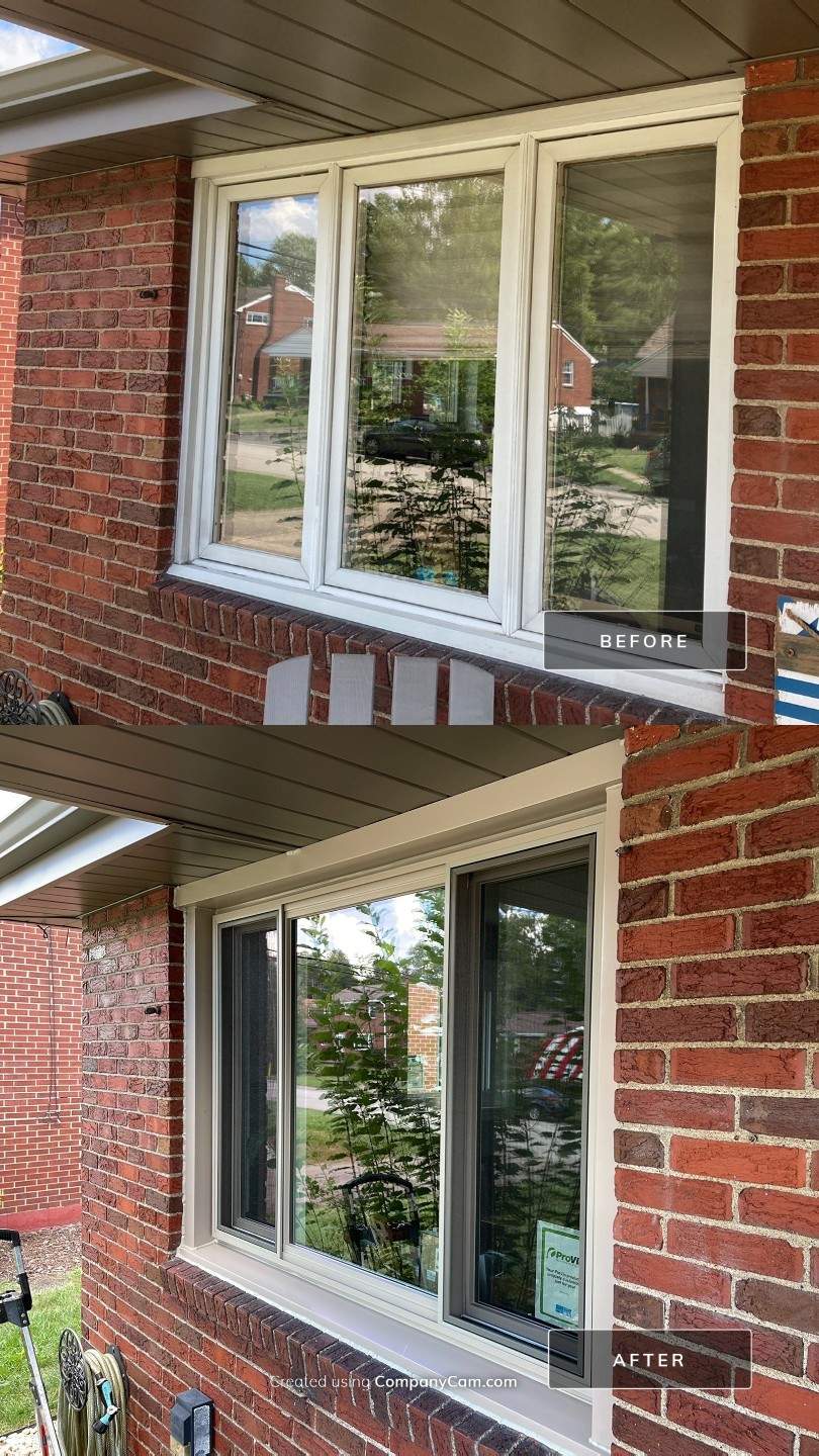 Before & After Window in McKeesport 