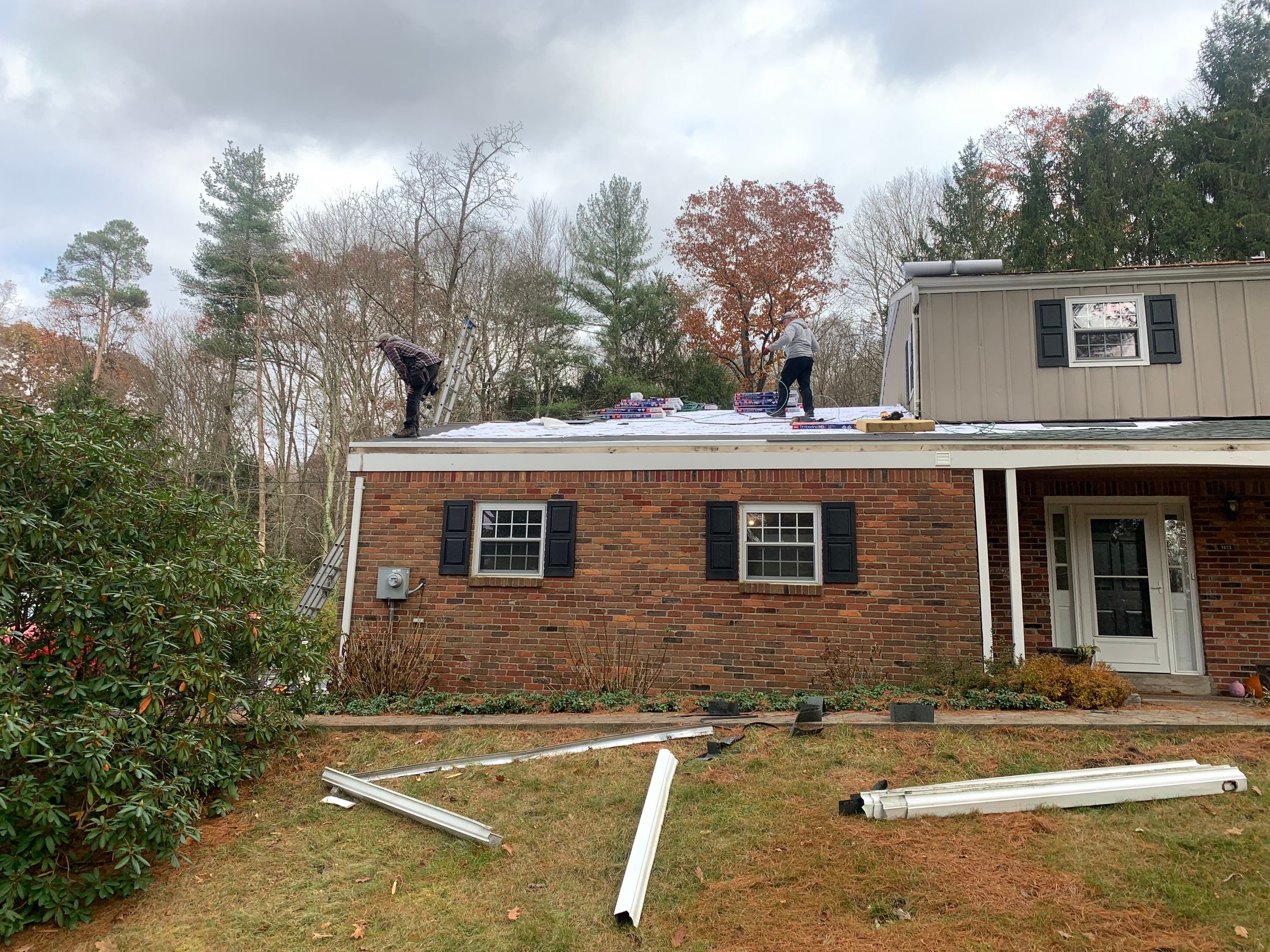 Roof During Remodel