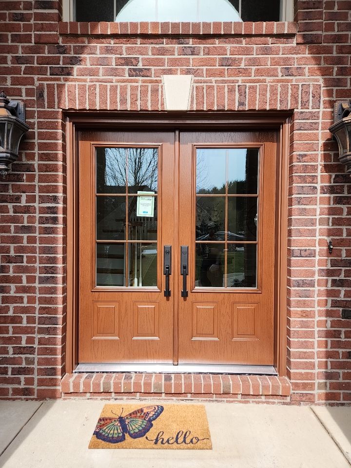 New Double Doors in Wexford by Mt Pleasant Window & Remodeling