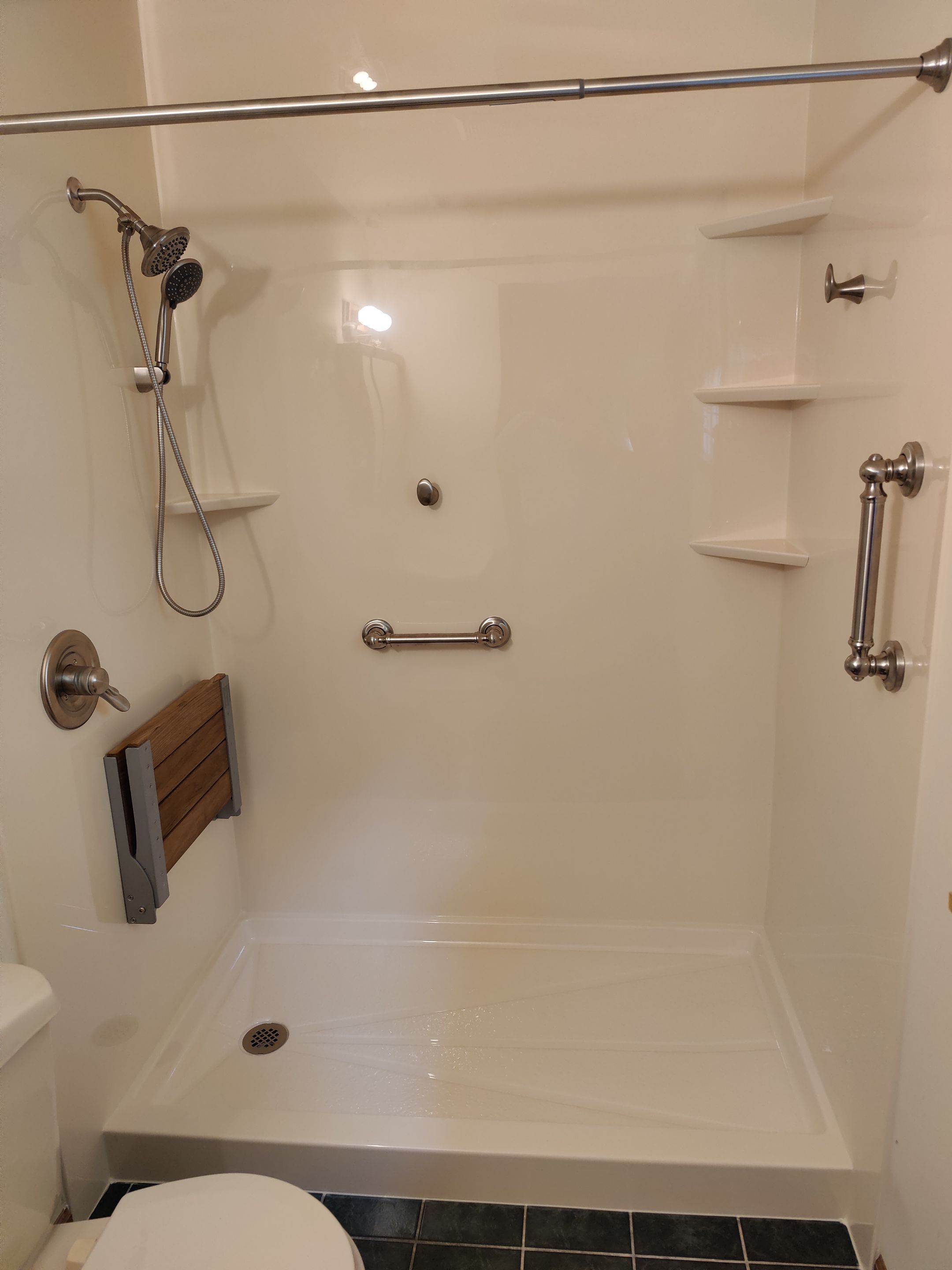 Tub-To-Shower Conversion 