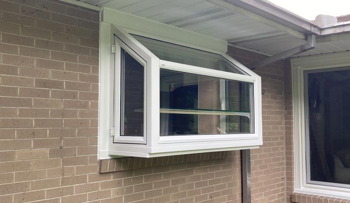 A garden window