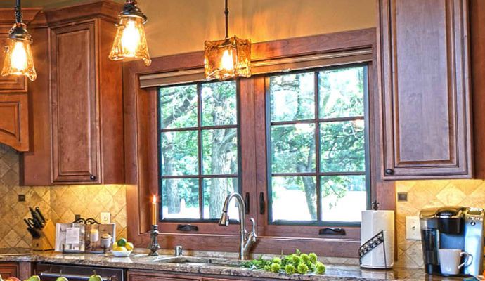 Aeris window installed in modern kitchen