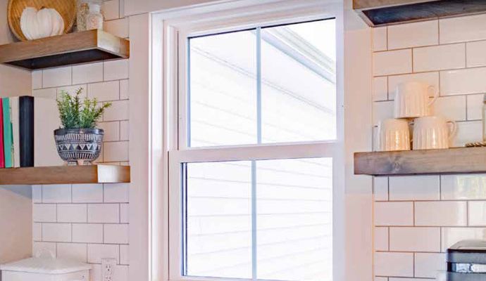 Installed Endure Vinyl Window