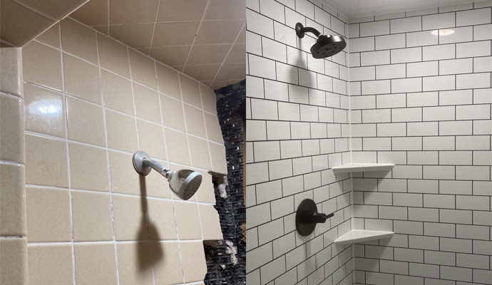 Shower Remodeling Services in Champion