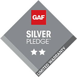 Silver pledge warranty logo