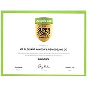 2013 Angie's List Super Service Award