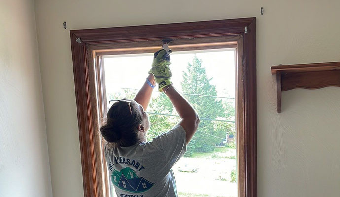 Double Hung Wood Windows Installation in Pittsburgh, PA