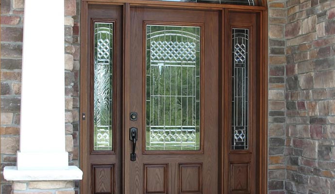 Features of Woodgrain Entry Doors